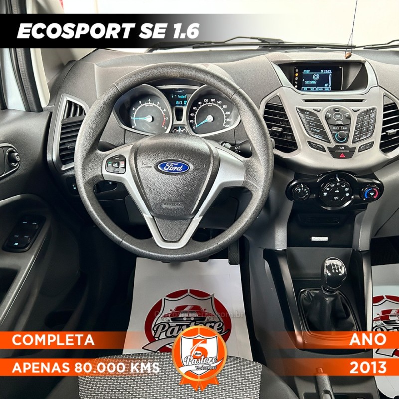 ECOSPORT 1.6 SE 16V FLEX 4P MANUAL - 2013 - VACARIA