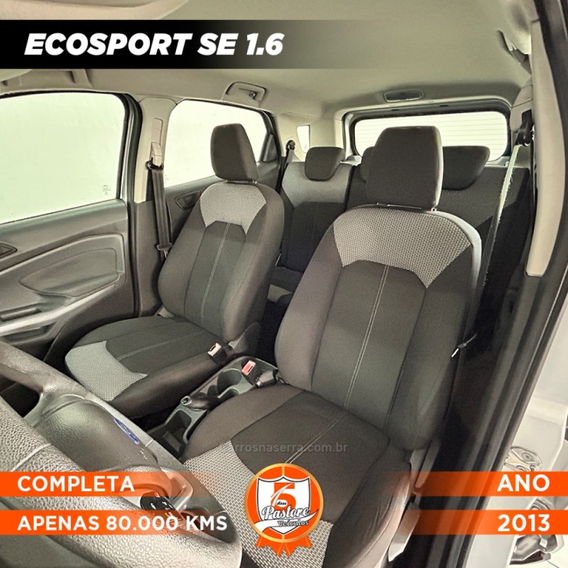 ECOSPORT 1.6 SE 16V FLEX 4P MANUAL - 2013 - VACARIA