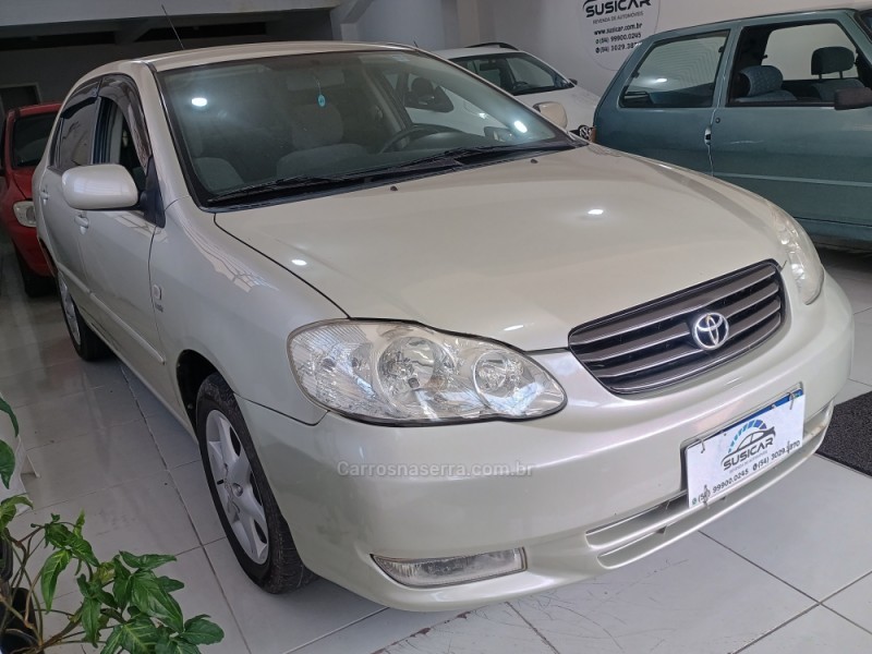 corolla 1.8 xei 16v gasolina 4p manual 2003 caxias do sul