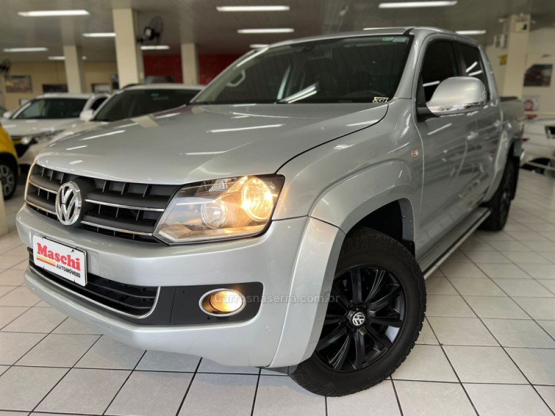 AMAROK 2.0 HIGHLINE 4X4 CD 16V TURBO INTERCOOLER DIESEL 4P AUTOMÁTICO - 2014 - CAXIAS DO SUL