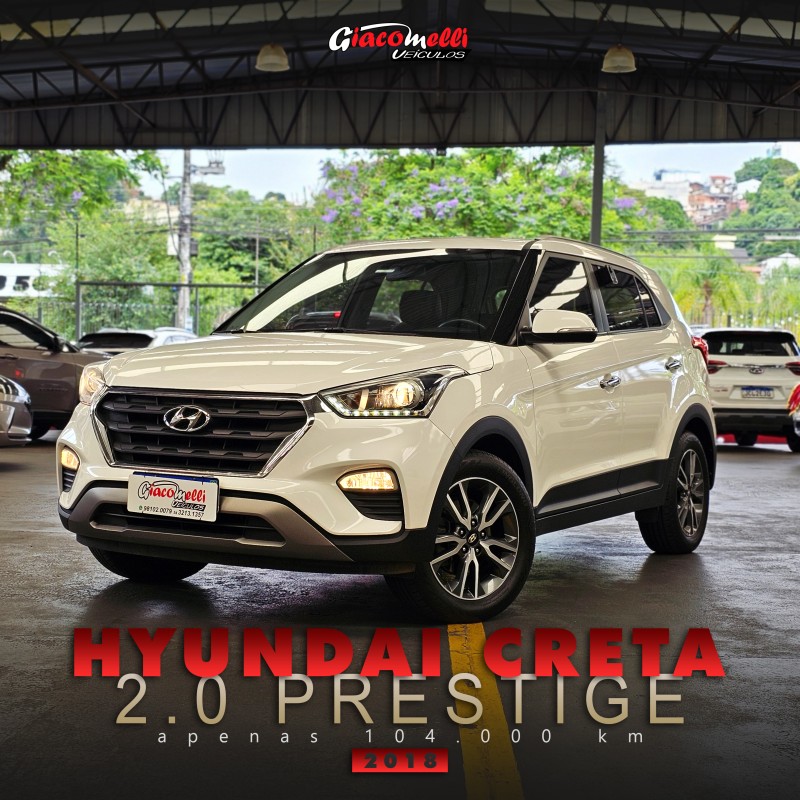 creta 2.0 16v flex prestige automatico 2018 caxias do sul