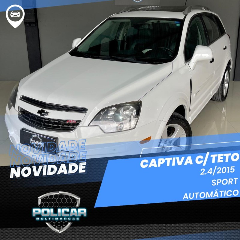 CAPTIVA 2.4 FWD SPORT 16V GASOLINA 4P AUTOMÁTICO - 2015 - CAXIAS DO SUL