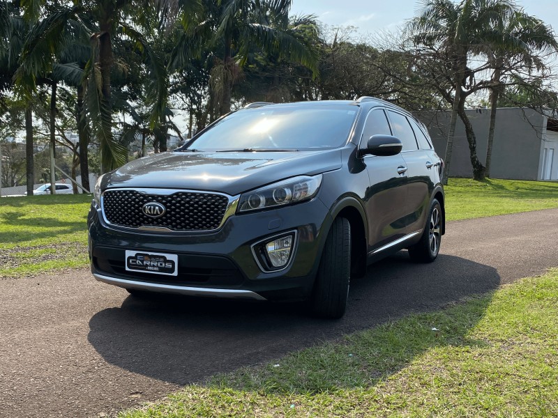 SORENTO 3.3 EX V6 24V GASOLINA 4P 7 LUGARES AUTOMATICO - 2016 - LAJEADO