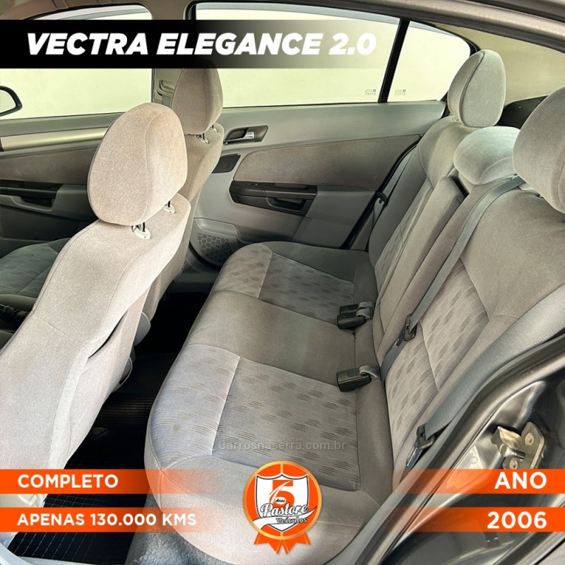 VECTRA 2.0 MPFI ELEGANCE 8V FLEX 4P MANUAL - 2006 - VACARIA