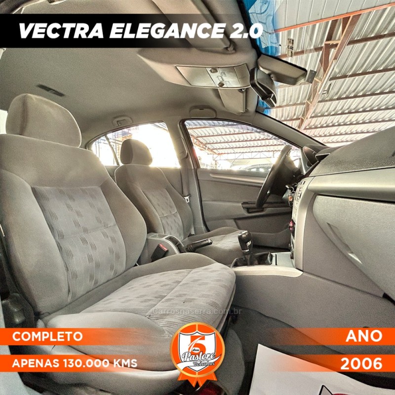 VECTRA 2.0 MPFI ELEGANCE 8V FLEX 4P MANUAL - 2006 - VACARIA