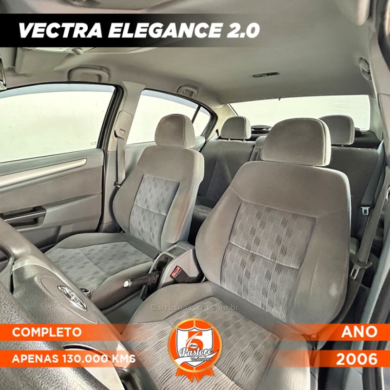 VECTRA 2.0 MPFI ELEGANCE 8V FLEX 4P MANUAL - 2006 - VACARIA