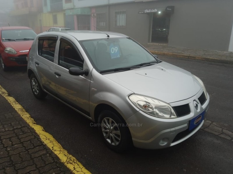 SANDERO 1.0 EXPRESSION 16V FLEX 4P MANUAL - 2009 - CAXIAS DO SUL