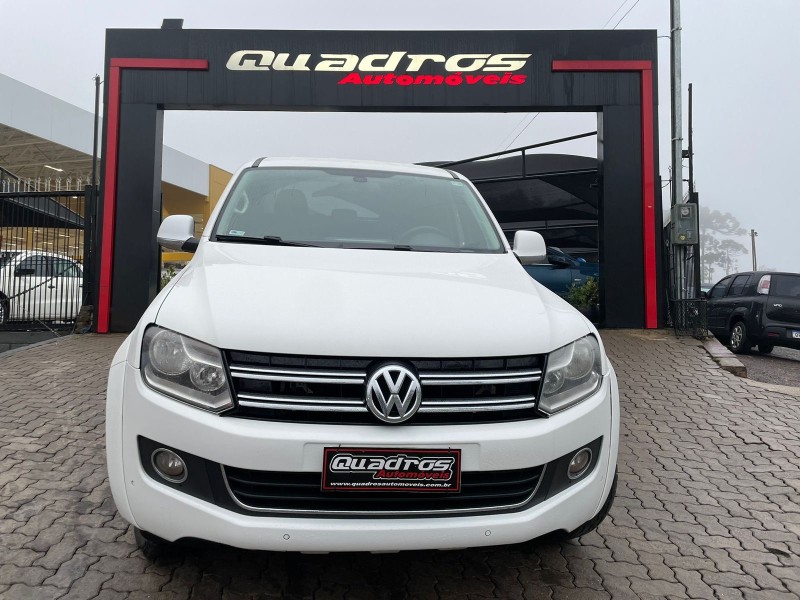 AMAROK 2.0 HIGHLINE 4X4 CD 16V TURBO INTERCOOLER DIESEL 4P AUTOMÁTICO - 2016 - CAXIAS DO SUL