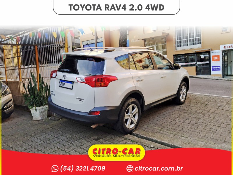 RAV4 2.0 4X4 16V GASOLINA 4P AUTOMÁTICO - 2014 - CAXIAS DO SUL