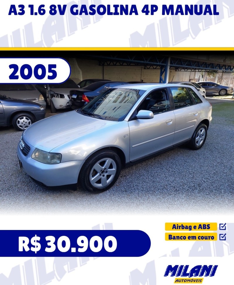 a3 1.6 8v gasolina 4p manual 2005 bento goncalves