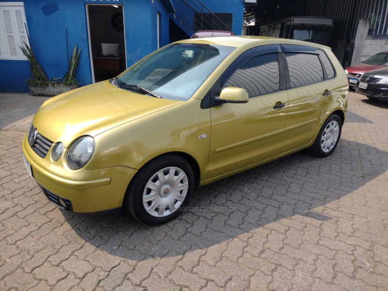 POLO 1.6 MI 8V GASOLINA 4P MANUAL - 2003 - CAXIAS DO SUL