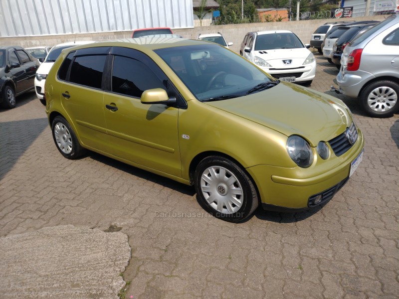 POLO 1.6 MI 8V GASOLINA 4P MANUAL - 2003 - CAXIAS DO SUL