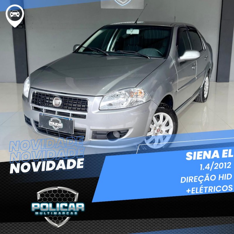 siena 1.4 mpi el 8v flex 4p manual 2012 caxias do sul