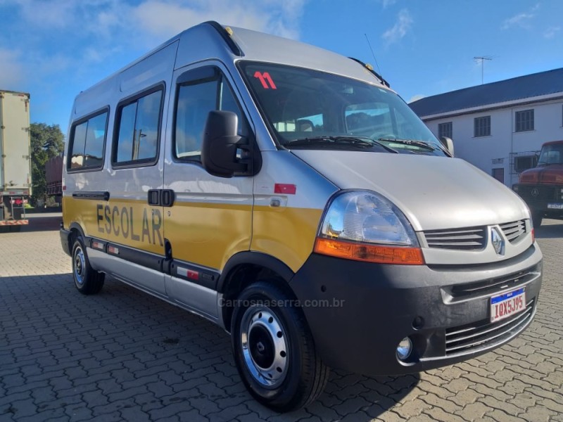 master 2.5 dci minibus l2h2 16 lugares 16v diesel 3p manual 2011 caxias do sul