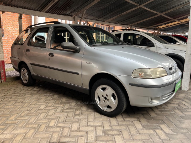 PALIO 1.0 MPI FIRE ELX WEEKEND 16V GASOLINA 4P MANUAL - 2003 - GARIBALDI