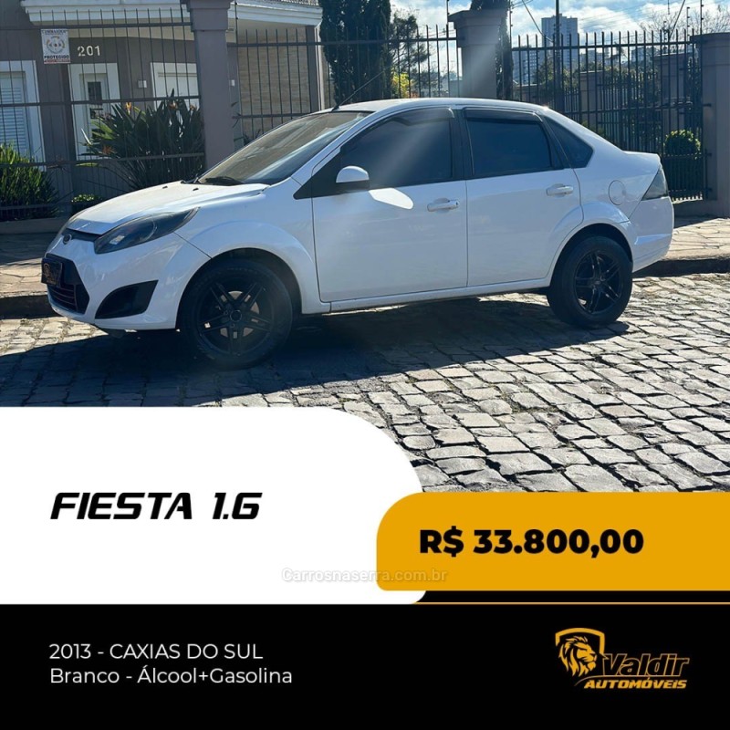 FIESTA 1.6 SE SEDAN 16V FLEX 4P MANUAL - 2013 - CAXIAS DO SUL