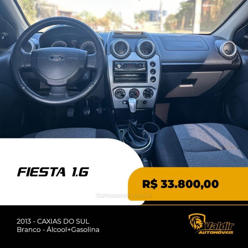 FIESTA 1.6 SE SEDAN 16V FLEX 4P MANUAL - 2013 - CAXIAS DO SUL