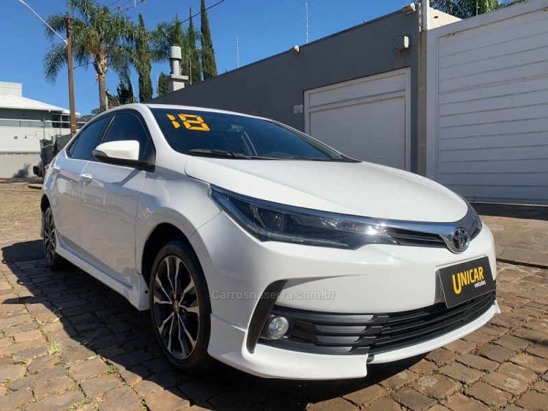 COROLLA 2.0 XRS 16V FLEX 4P AUTOMÁTICO - 2018 - PASSO FUNDO