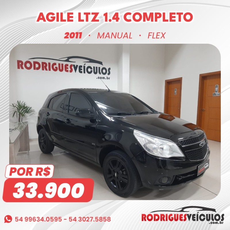 AGILE 1.4 MPFI LTZ 8V FLEX 4P MANUAL