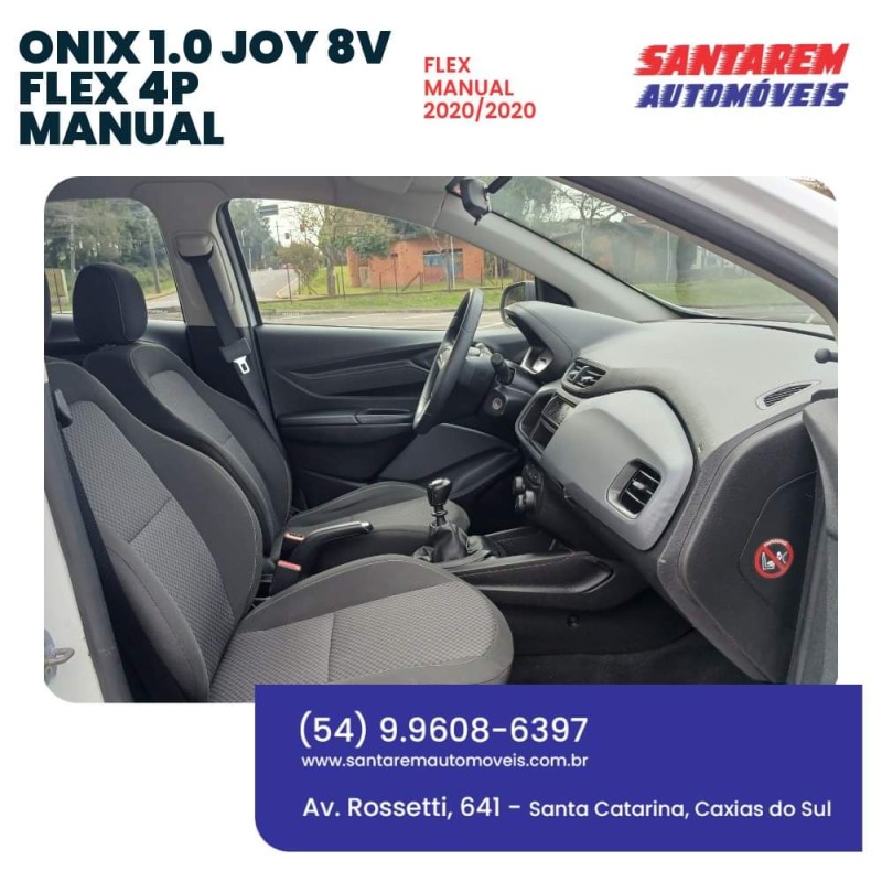 ONIX 1.0 JOY 8V FLEX 4P MANUAL - 2020 - CAXIAS DO SUL