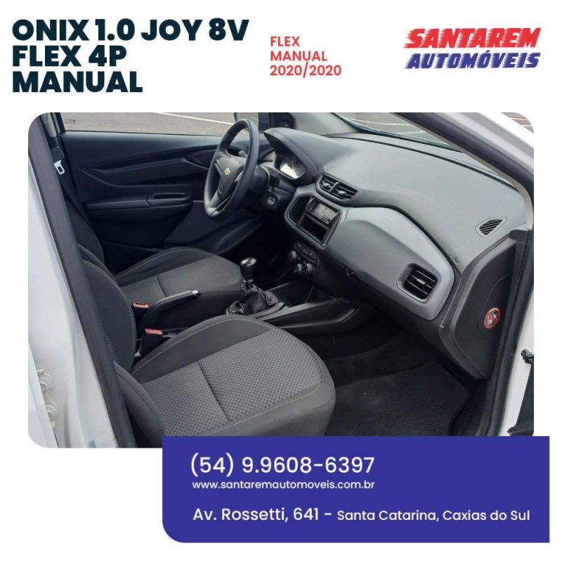 ONIX 1.0 JOY 8V FLEX 4P MANUAL - 2020 - CAXIAS DO SUL