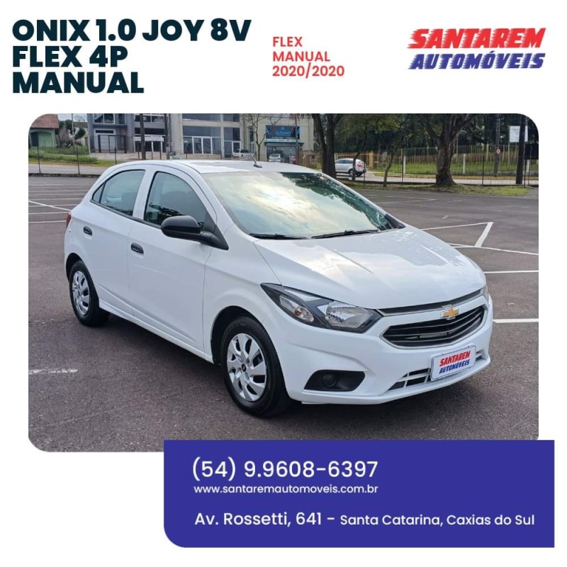 ONIX 1.0 JOY 8V FLEX 4P MANUAL - 2020 - CAXIAS DO SUL