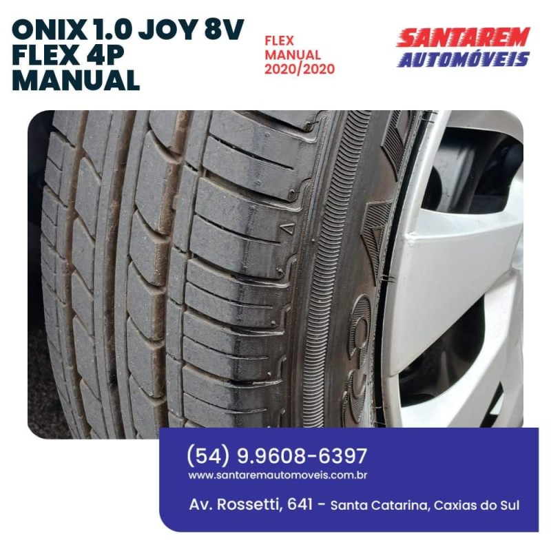 ONIX 1.0 JOY 8V FLEX 4P MANUAL - 2020 - CAXIAS DO SUL