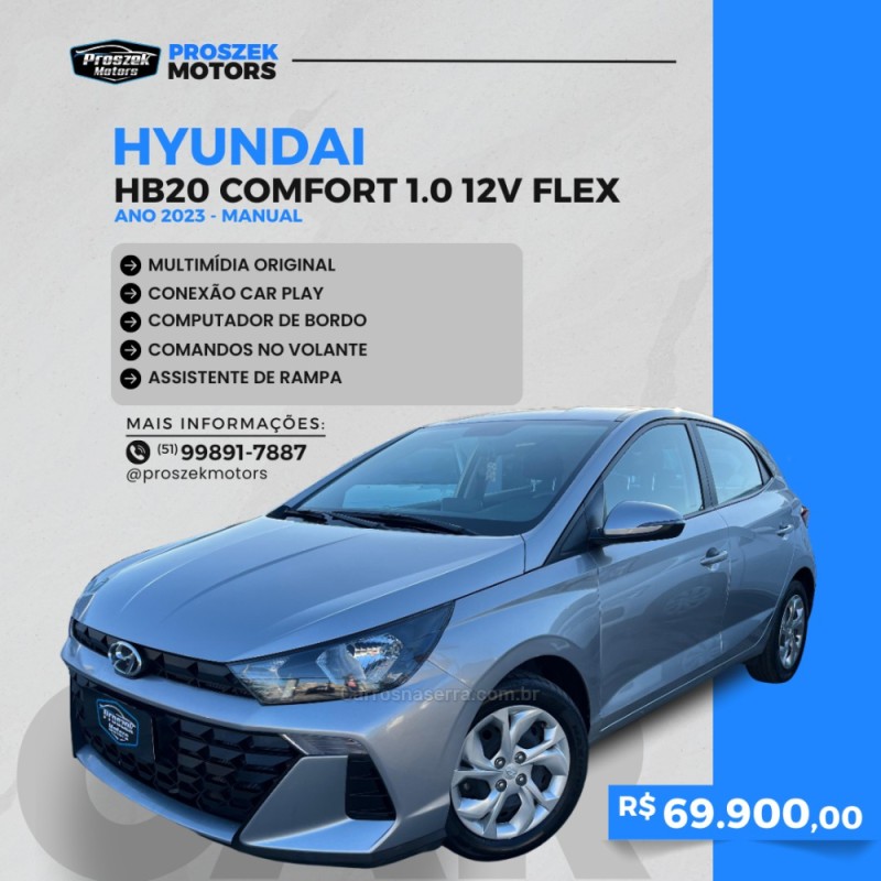 HB20 1.0 COMFORT 12V FLEX 4P MANUAL