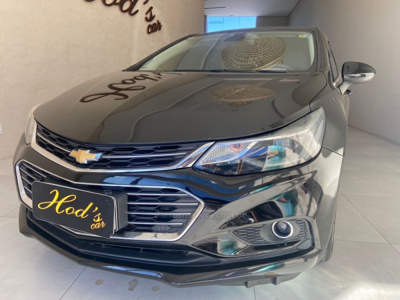 CRUZE 1.4 TURBO LTZ 16V FLEX 4P AUTOMÁTICO - 2017 - CANELA