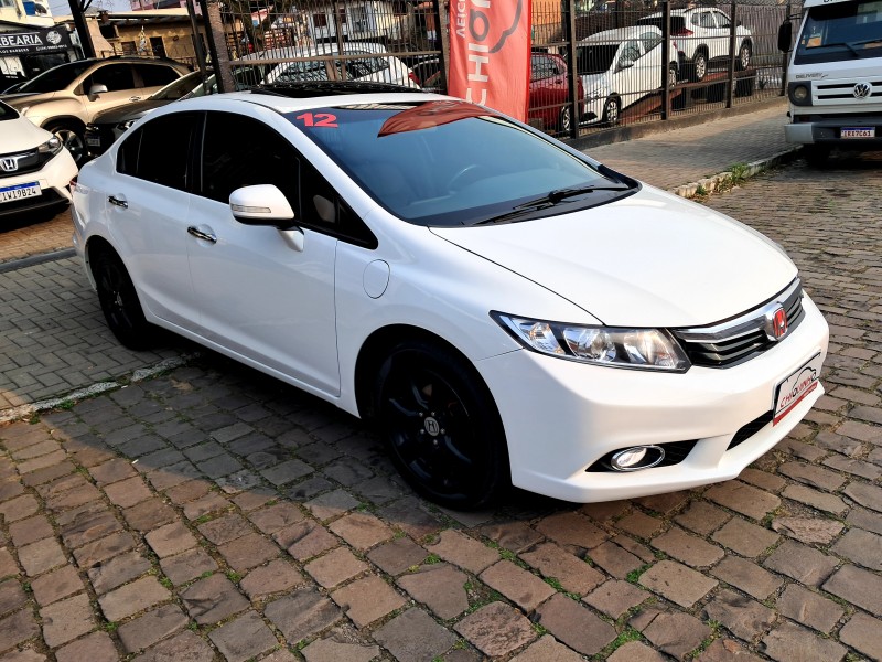 CIVIC 1.8 EXS 16V FLEX 4P AUTOMÁTICO - 2012 - CAXIAS DO SUL