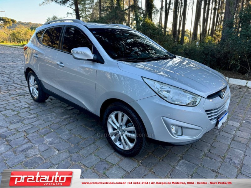 IX35 2.0 MPFI GLS 16V FLEX 4P AUTOMÁTICO - 2013 - NOVA PRATA