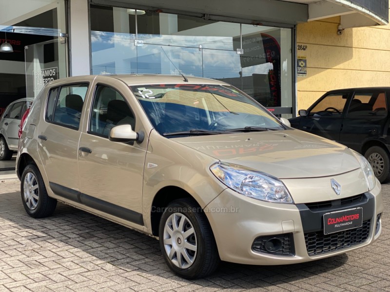 SANDERO 1.0 EXPRESSION 16V FLEX 4P MANUAL - 2012 - CAXIAS DO SUL