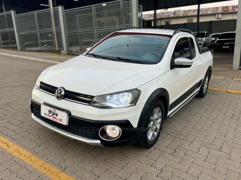 SAVEIRO 1.6 CROSS CE 16V FLEX 2P MANUAL - 2014 - FELIZ