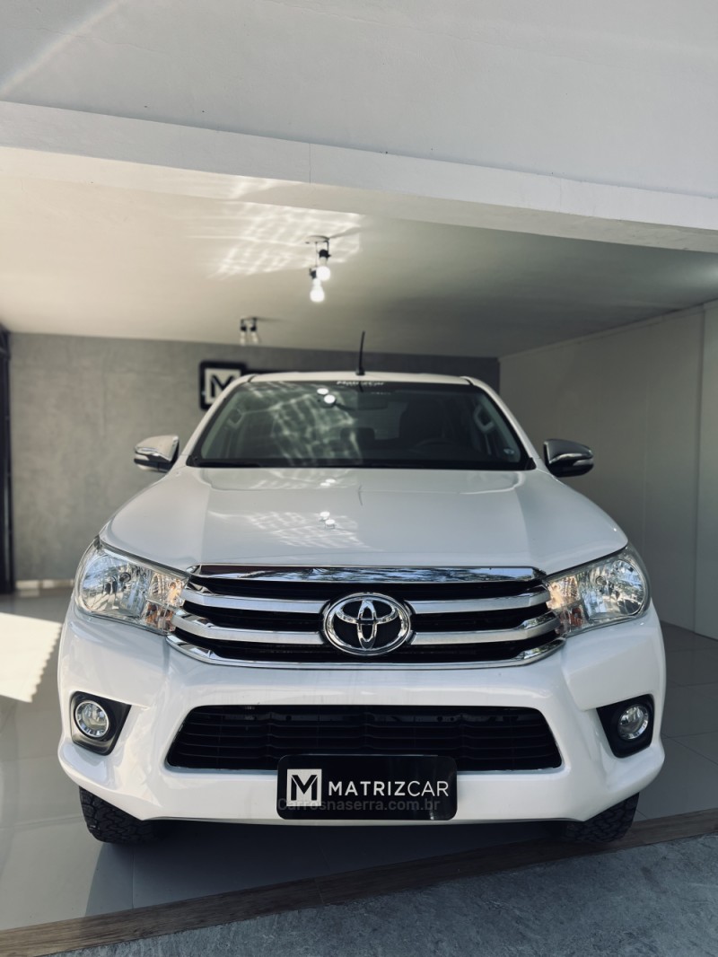 HILUX 2.8 SRV 4X4 CD 16V DIESEL 4P AUTOMÁTICO - 2016 - CANELA