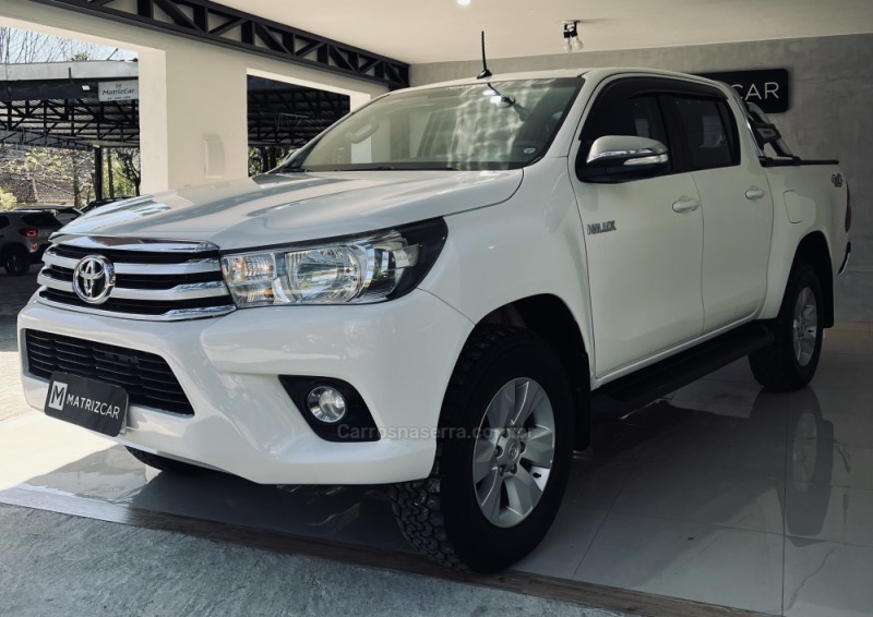 HILUX 2.8 SRV 4X4 CD 16V DIESEL 4P AUTOMÁTICO - 2016 - CANELA