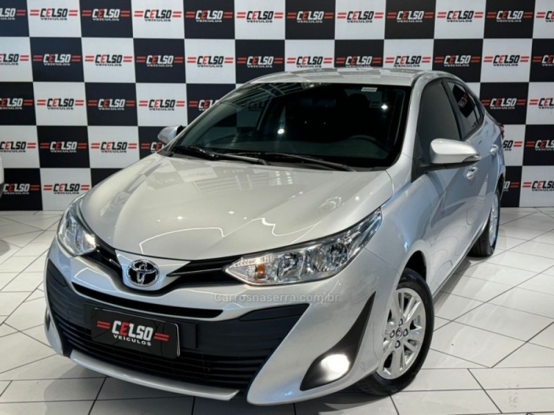 YARIS 1.5 XL PLUS CONNECT 16V FLEX 4P AUTOMÁTICO - 2019 - DOIS IRMãOS