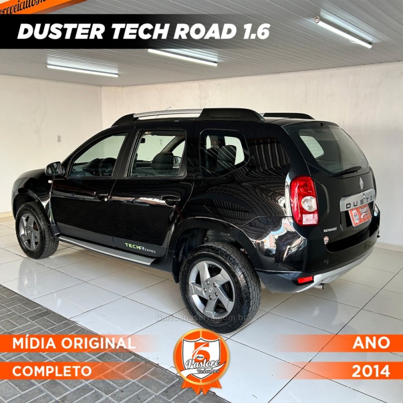 DUSTER RENAULT DUSTER 1.6 TECH ROAD DYNAMIQUE 4X2 16V FLEX 4P MANUAL - 2014 - VACARIA