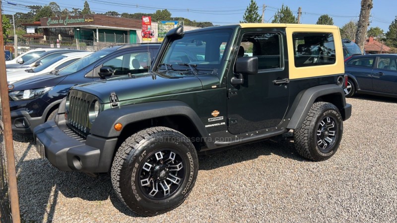 WRANGLER 3.8 SPORT 4X4 TETO RIGIDO V6 12V GASOLINA 2P AUTOMÁTICO - 2010 - CANELA