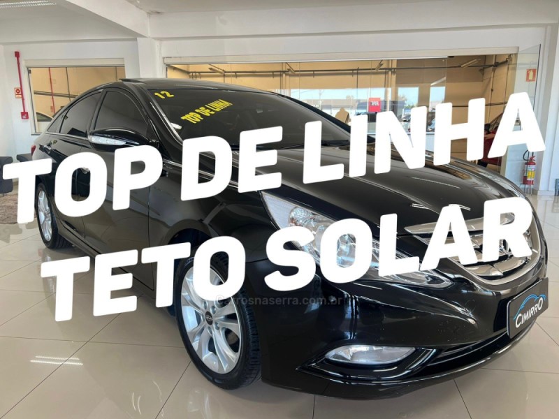 sonata 2.4 mpfi i4 16v 182cv gasolina 4p automatico 2012 taquara