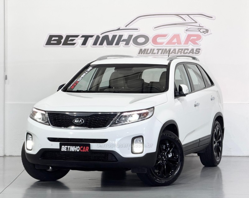 SORENTO 2.4 EX 4X2 16V GASOLINA 4P AUTOMÁTICO - 2015 - ESTâNCIA VELHA