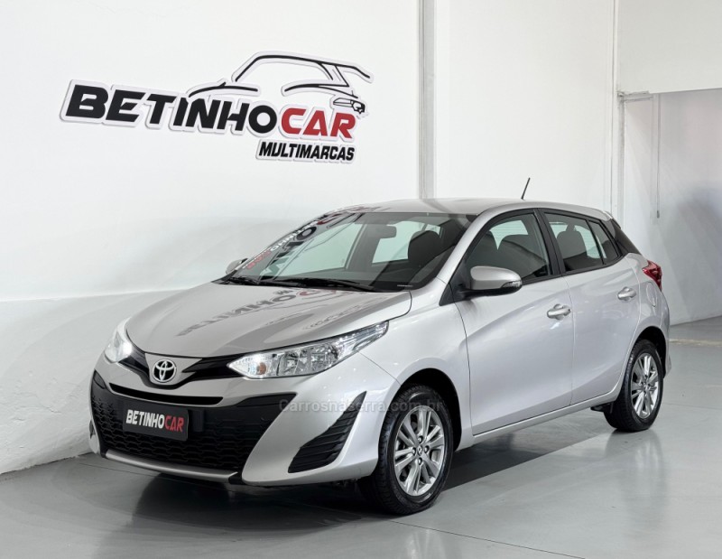 YARIS 1.5 XL PLUS CONNECT 16V FLEX 4P AUTOMÁTICO - 2020 - ESTâNCIA VELHA