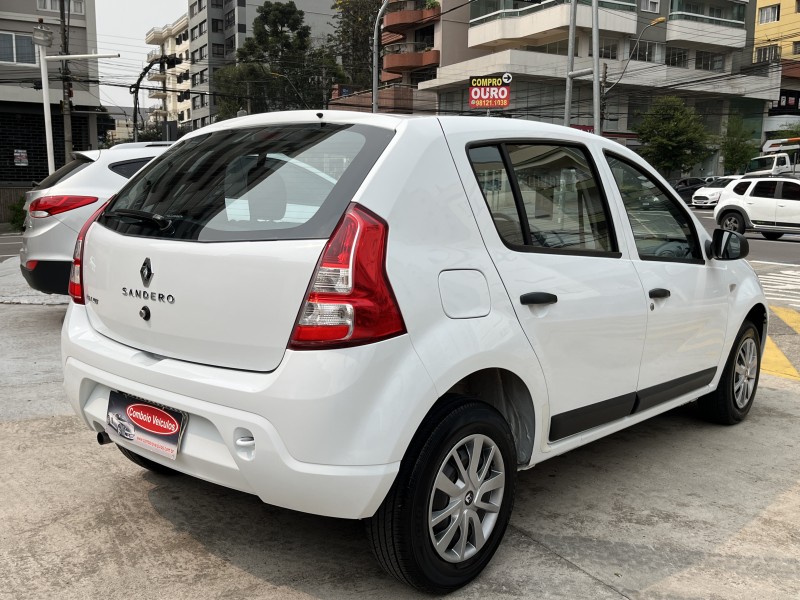 SANDERO 1.0 AUTHENTIQUE 16V FLEX 4P MANUAL - 2013 - CAXIAS DO SUL