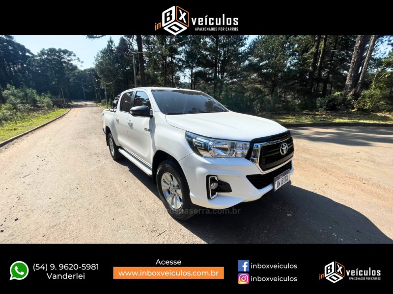 HILUX 2.8 SR 4X4 CD 16V DIESEL 4P AUTOMÁTICO - 2019 - GRAMADO