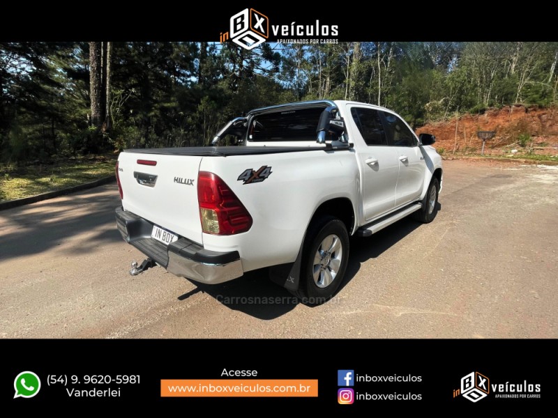 HILUX 2.8 SR 4X4 CD 16V DIESEL 4P AUTOMÁTICO - 2019 - GRAMADO