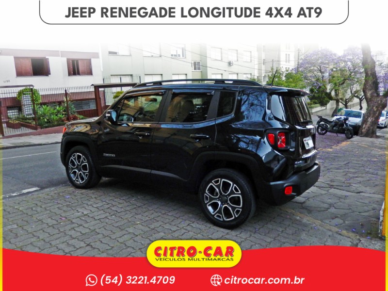 RENEGADE 2.0 16V TURBO DIESEL LONGITUDE 4P 4X4 AUTOMÁTICO - 2018 - CAXIAS DO SUL