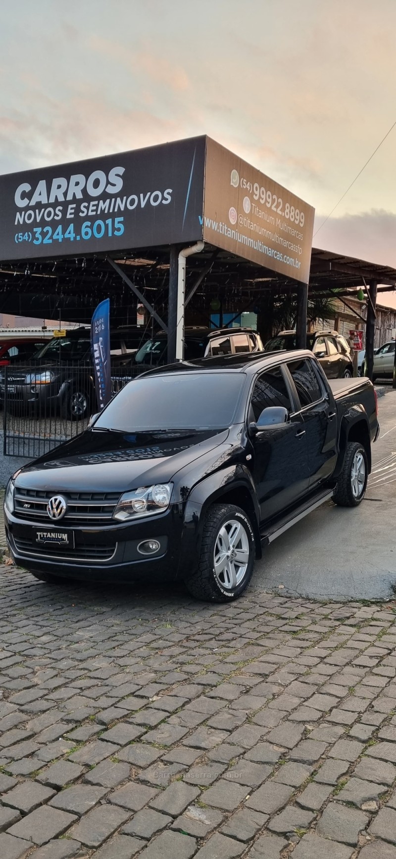 AMAROK 2.0 HIGHLINE 4X4 CD 16V TURBO INTERCOOLER DIESEL 4P AUTOMÁTICO - 2015 - SãO FRANCISCO DE PAULA