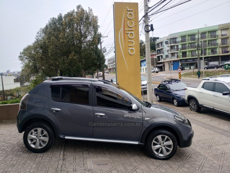 sandero 1.6 stepway 16v flex 4p manual 2012 caxias do sul