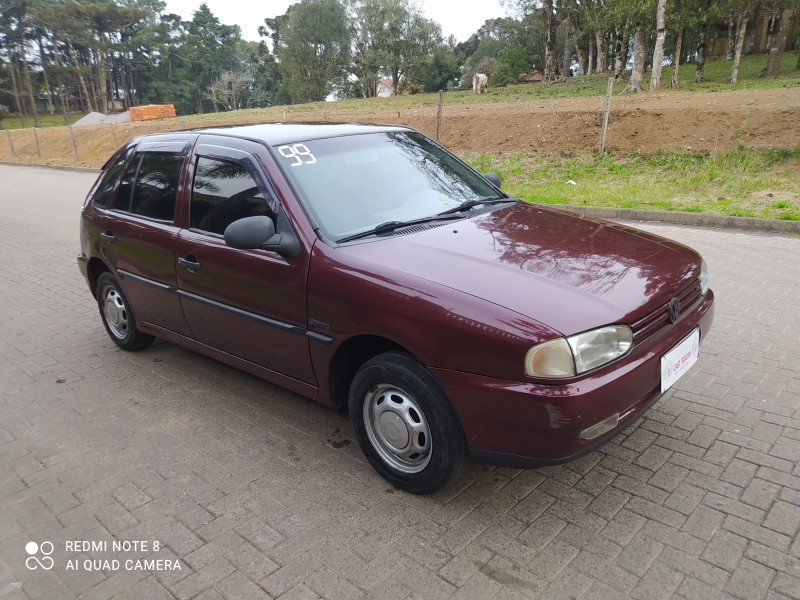 GOL 1.0 MI 16V GASOLINA 4P MANUAL - 1999 - CAXIAS DO SUL