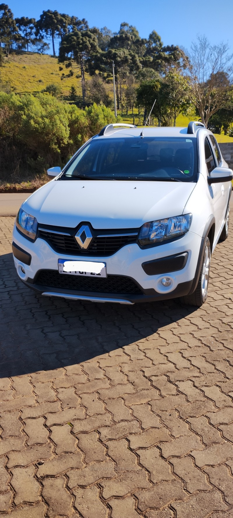 SANDERO 1.6 STEPWAY 16V FLEX 4P MANUAL - 2019 - NOVA PRATA