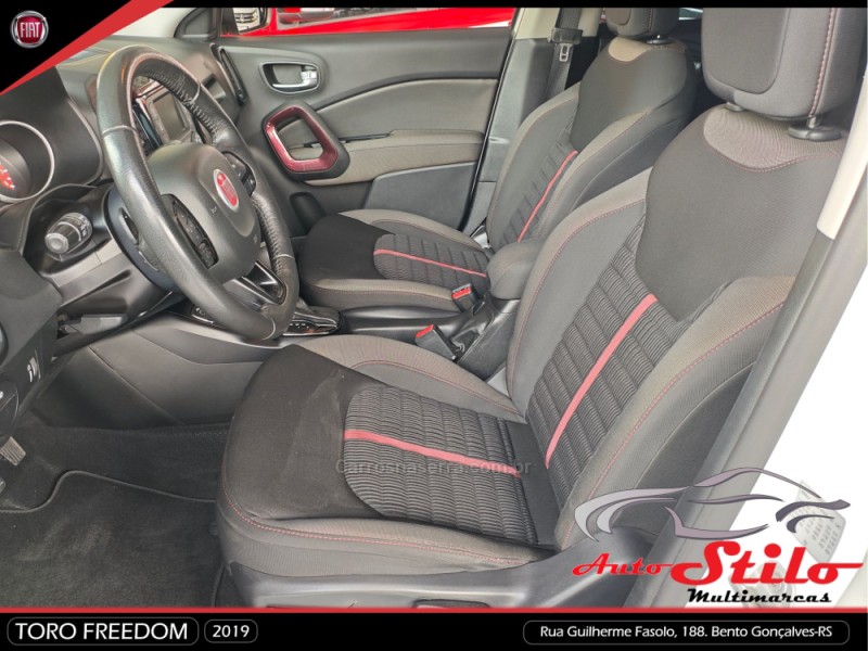 TORO 1.8 16V EVO FLEX FREEDOM AUTOMÁTICO - 2019 - BENTO GONçALVES